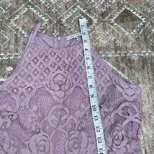 Black Swan Charlotte Lace Dress Size M Blush Pink Skater Fit Flare Wedding Guest thumbnail 14