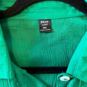 SheIn Green gauze shorts set thumbnail 7