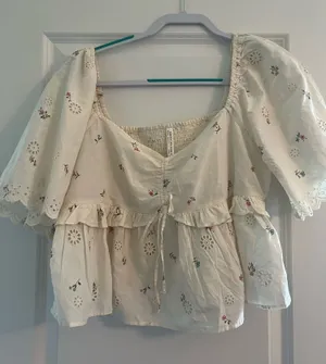 American Eagle Outfitters Babydoll Top Floral thumbnail 1