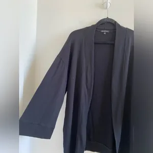 Beyond Yoga Black Open Mind Maternity Cardigan Size XS thumbnail 8