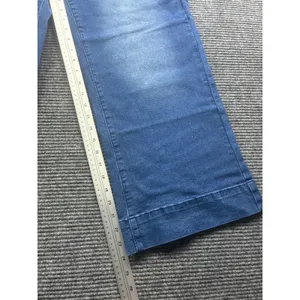 Womens XL 32x24 Wide Leg Cropped Jeans High Rise Patch Pocket Medium Blue Denim thumbnail 6
