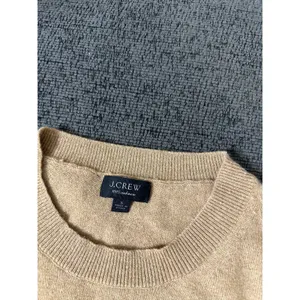 J.Crew Three-Quarter Sleeve Everyday Cashmere Sweater size S Camel thumbnail 3