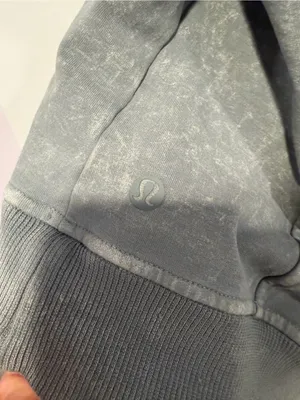 Lululemon Scuba Gray Hooded Pullover Sweater thumbnail 3