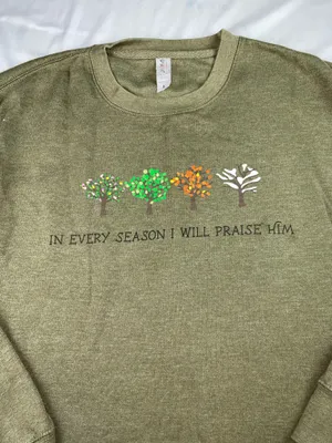 Faith Crewneck Green Size L thumbnail 3