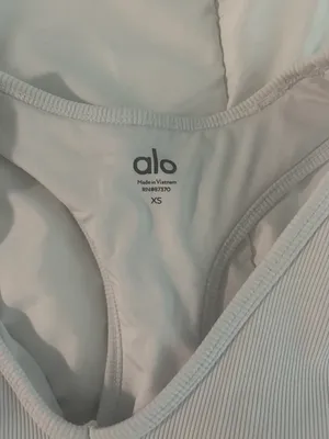Alo Goddess Ribbed Top thumbnail 3