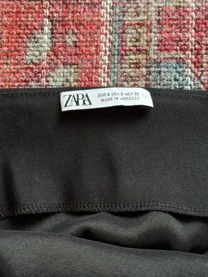 ZARA Black Strapless Top thumbnail 3