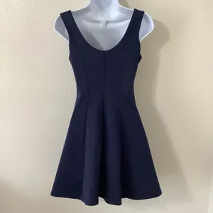 City Studio Navy Lace Detail‎ Going Out Date Night Formal Stretch Dress Small thumbnail 5