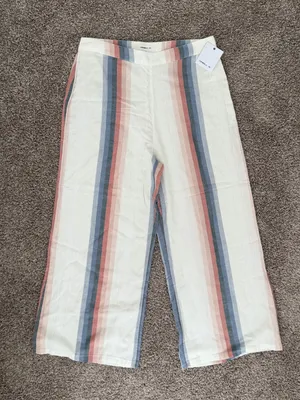 O'Neill Wide-Leg Striped Pants thumbnail 1