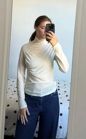 Zara Wool Sheer Top thumbnail 1