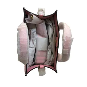 Coach Field 22 Logo ColorBlock Natural Canvas Tote Crossbody Bag Pink New $210 thumbnail 7