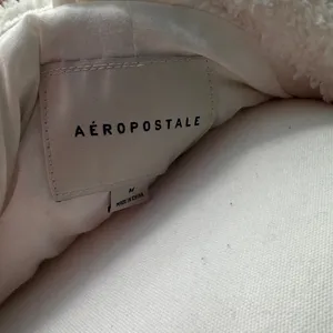 Aeropostale Off-White Teddy Jacket with Hood thumbnail 2