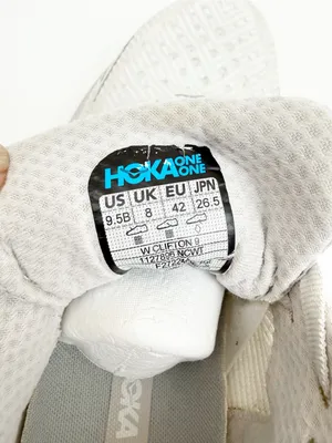Hoka One One Clifton 9 Running Shoes Sneakers Nimbus Cloud/White thumbnail 14