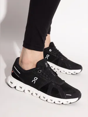 ON Cloud 6 Black/White Sneakers Super Foam 360° Comfort Running Shoes Women's 6 thumbnail 2