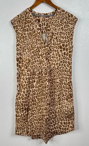 Anthropologie Pilcro Leopard Print Sleeveless Dress‎ Size Xsmall thumbnail 1