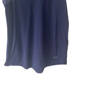 Under Armour Womens Navy Blue HeatGear Threadborne‎ Racerback Tank Top Small thumbnail 5