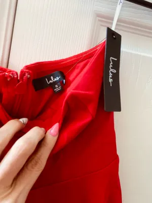 Lulus Red Dress thumbnail 5