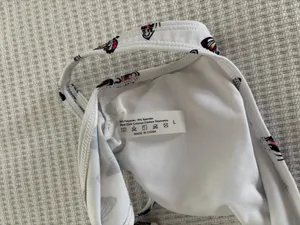 Butterfly Bikini Set White Size L thumbnail 5
