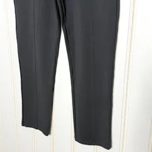 Halara Flex SculptKnit High Waisted Pocket Slim Work Pants Sedona Sage Grey M thumbnail 7