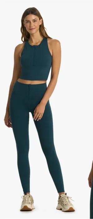 vuori | Zip-Front Legging thumbnail 1