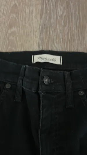 Madewell Skinny Jeans High-Rise Black thumbnail 3