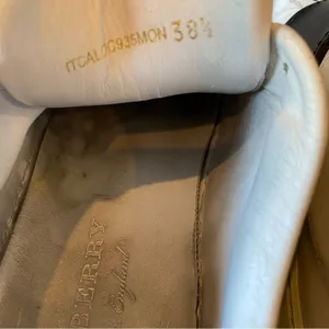 Burberry Westford Buckle Strap Leather Sneakers EU 38.5 thumbnail 13