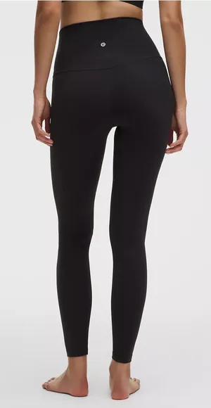 Lululemon Align High Rise Leggings Black Size‎ 4 25 Inseam Nulu Yoga Pants thumbnail 1