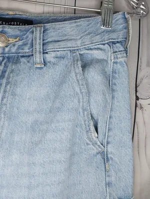 Aeropostale Light Blue High Rise Baggy Relaxed 90's Y2K Classic Eveeyday Jeans thumbnail 4