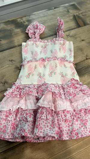 Loveshack Fancy girls dress thumbnail 1