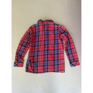 Victoria's Secret Pajama Set Plaid Sleepwear Lounge Medium M‎ thumbnail 4