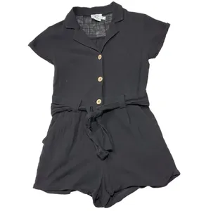 Princess Polly Short Sleeve Black Ashens Romper Size 2 thumbnail 3