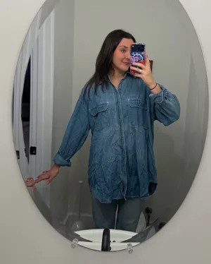 Route 66 Denim Skirt thumbnail 1