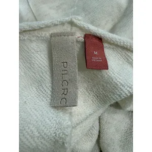 Pilcro Anthropologie Womens Cream Heathered‎ Corset Waist Top OB1581050 Size M thumbnail 4