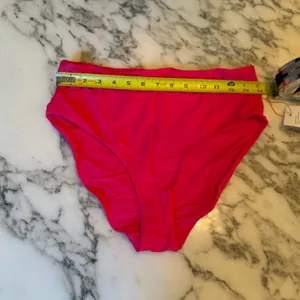 NWT Quince Italian High Rise Berry Pink Bikini Bottom Swimwear M thumbnail 5