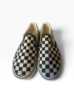 Checkered Vans Slip-On Platform thumbnail 5