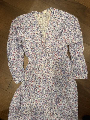 Poupette St Barth Ilona Long Maxi Dress Size Large - C30-098 thumbnail 4