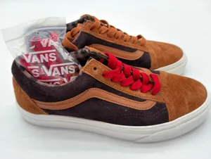 Vans Old Skool Pig Suede Skater Casual Iconic Sneakers Brown NWOB 7 thumbnail 1