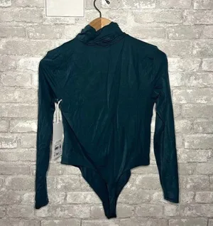 Lululemon Nulu Turtleneck Bodysuit Long Sleeve Thong Cut NWT Size XL (SMTL) thumbnail 5