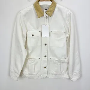Madewell Benjamin Talley Smith The Fairview Barn Jacket in Chalk Wash Small NWT thumbnail 7