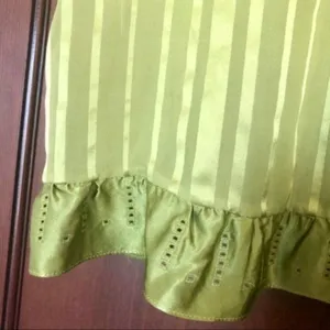 BCBGMaxAzria runway silk camisole green M thumbnail 4