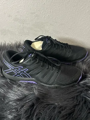 Asics Met Conviction Womens Running Sneakers Black Purple Size 8 thumbnail 4