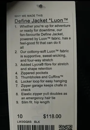 Define Jacket Lululemon Luon thumbnail 4
