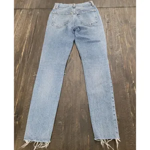 We The Free Womens Jeans Size 25 Skinny Denim Frayed Hem Distressed thumbnail 4