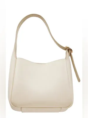 Mango MNG ivory Cream Shoulder Bag thumbnail 5