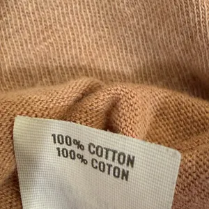 Aerie Cropped Long Sleeve Tee Small Light Brown 100% Cotton thumbnail 5