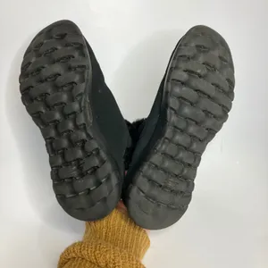 Skechers on‎ the go Joy black suede ankle boots faux fur lined women's size 7 thumbnail 7