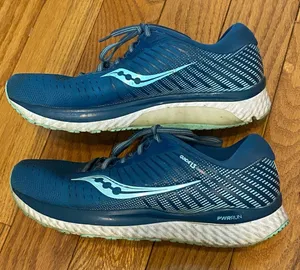 Women's Saucony Guide 13 Teal Blue Running Shoes Size‎ 9 WIDE 9W S10459-25 thumbnail 1