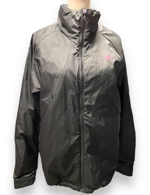 Adidas Womens Windbreaker Weatherproof Jacket Fleece Lined Large thumbnail 1