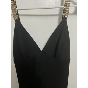 ABS Allen Schwartz sexy little mini black dress size small petite thumbnail 4