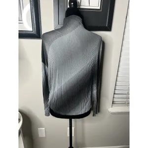 Babaton long‎ sleeve Turtleneck Top XS Black,grey. thumbnail 9