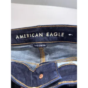 American‎ Eagle Skinny Jeans Womens 6 Short Blue Super Stretch Denim Denim thumbnail 2